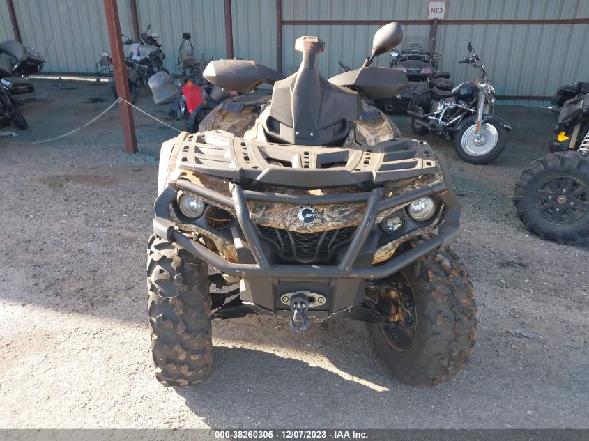 2012 CAN-AM OUTLANDER 1000 XT 3JBLKPP1XCJ000687