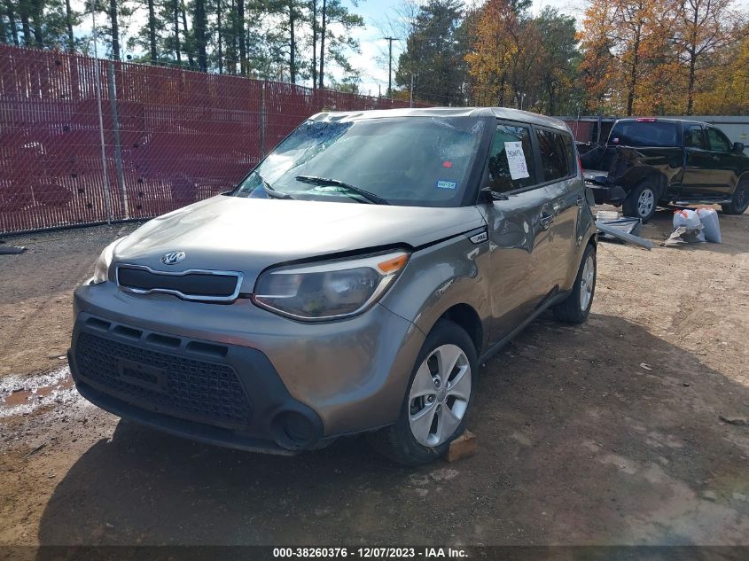 2015 KIA SOUL BASE - KNDJN2A29F7112278