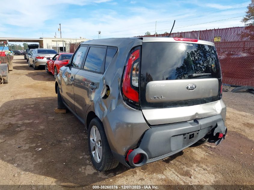 2015 KIA SOUL BASE - KNDJN2A29F7112278