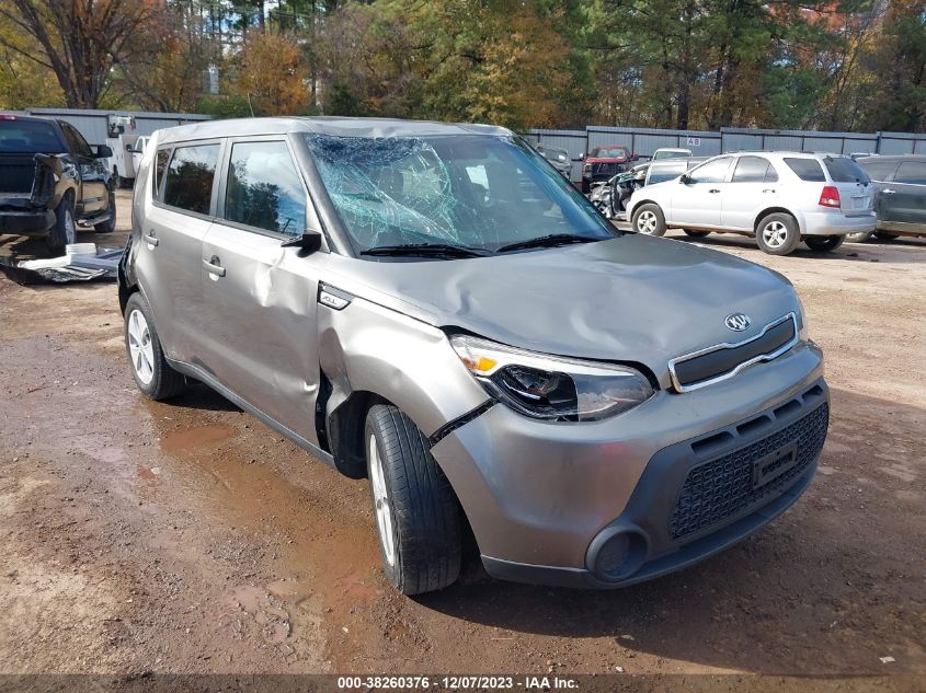 2015 KIA SOUL BASE - KNDJN2A29F7112278