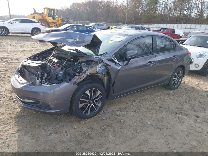 2015 HONDA CIVIC EX - 2HGFB2F83FH514945