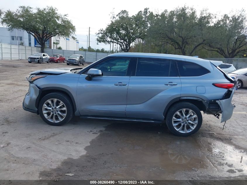2020 TOYOTA HIGHLANDER LIMITED/PLATINUM - 5TDYZRAH9LS008455