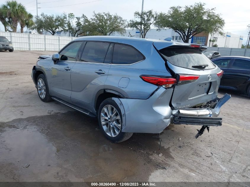 2020 TOYOTA HIGHLANDER LIMITED/PLATINUM - 5TDYZRAH9LS008455