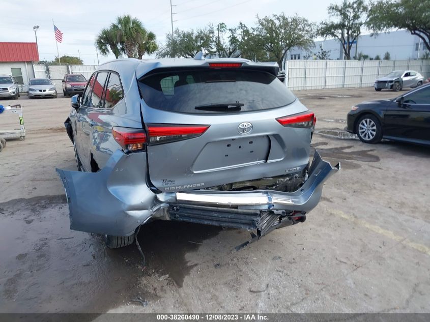 2020 TOYOTA HIGHLANDER LIMITED/PLATINUM - 5TDYZRAH9LS008455