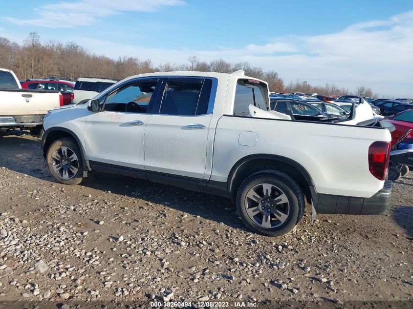 2017 HONDA RIDGELINE RTL - 5FPYK3F74HB004009