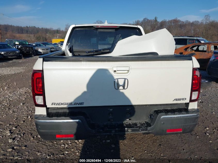2017 HONDA RIDGELINE RTL - 5FPYK3F74HB004009