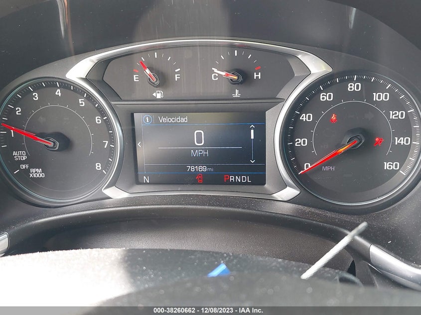 VIN 3GNAXLEX9KL380752 2019 CHEVROLET EQUINOX LT