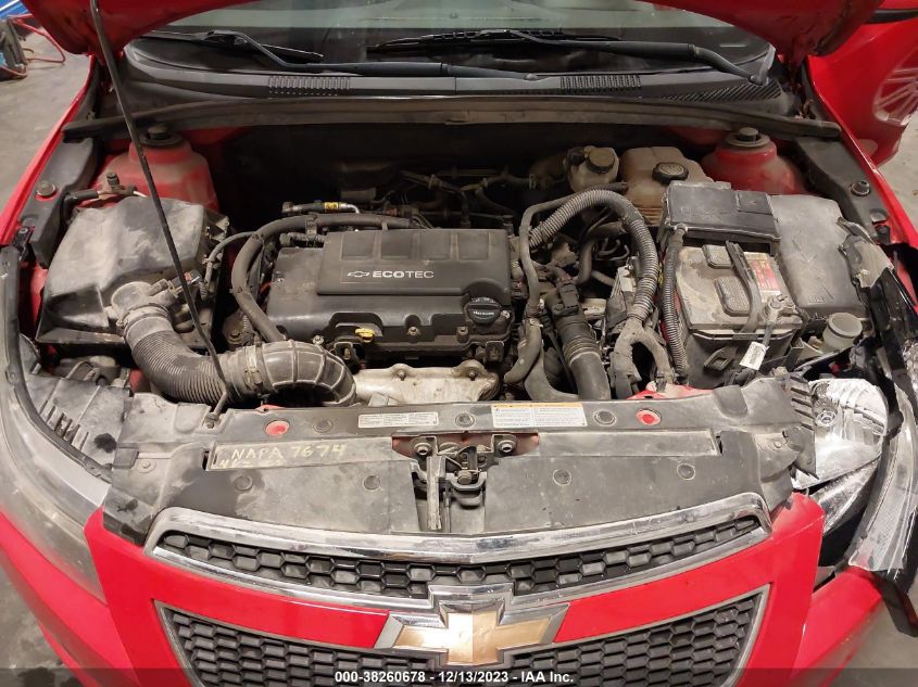 2014 CHEVROLET CRUZE 1LT MANUAL - 1G1PD5SB2E7411907