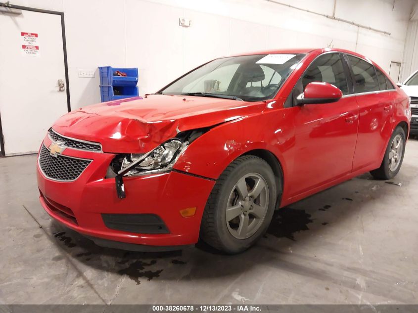 2014 CHEVROLET CRUZE 1LT MANUAL - 1G1PD5SB2E7411907