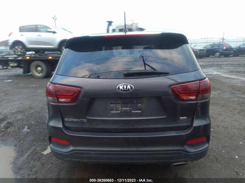 2019 KIA SORENTO 2.4L LX - 5XYPG4A33KG540594