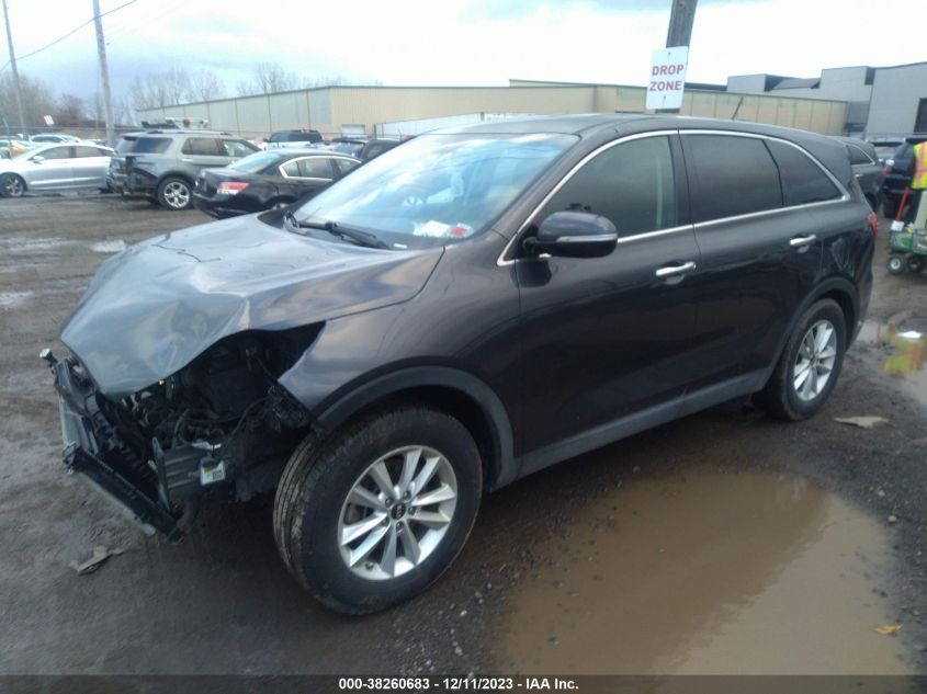 2019 KIA SORENTO 2.4L LX - 5XYPG4A33KG540594