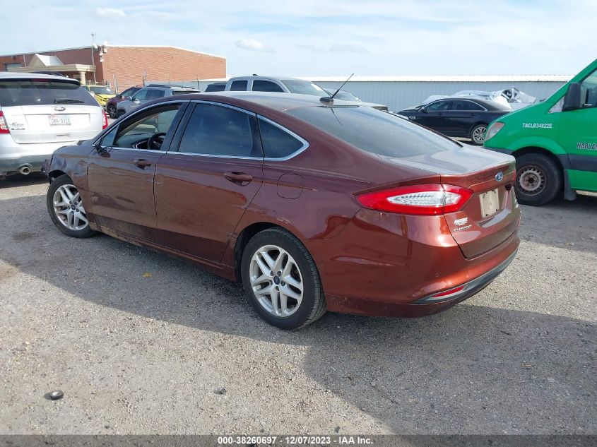 2016 FORD FUSION SE - 3FA6P0HD7GR267956