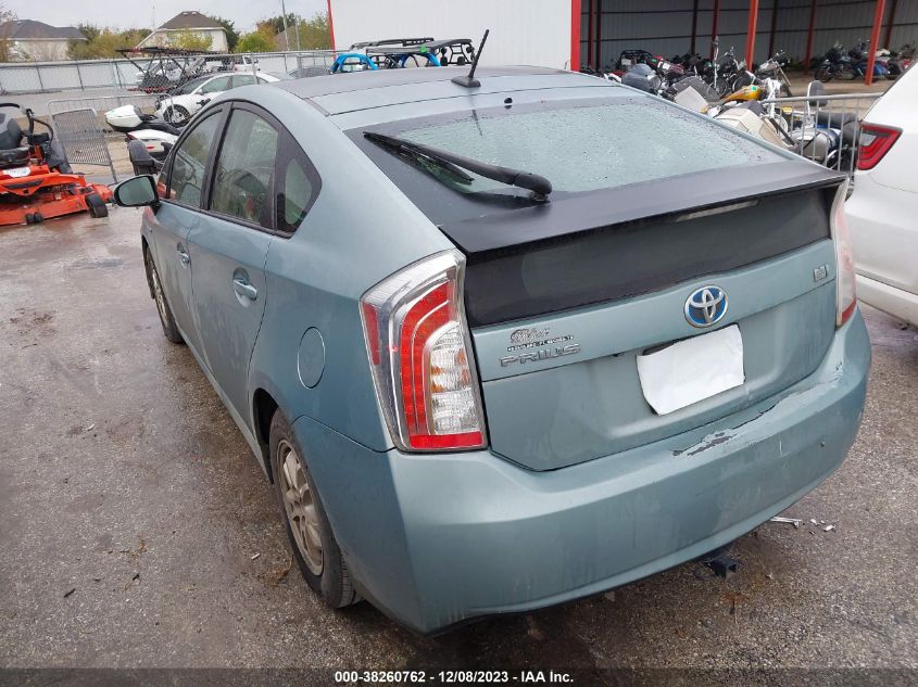 2013 TOYOTA PRIUS - JTDKN3DUXD1699906
