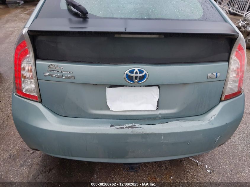 2013 TOYOTA PRIUS - JTDKN3DUXD1699906