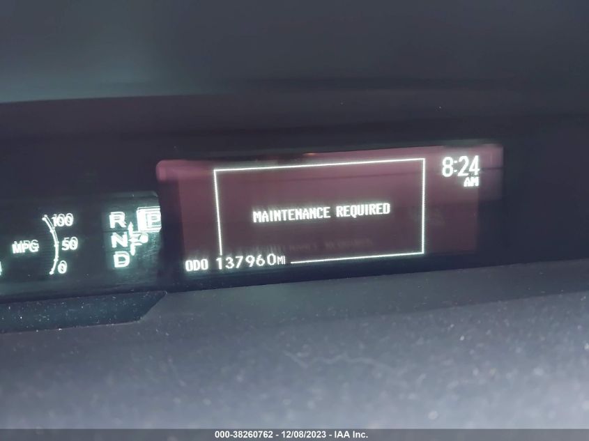 2013 TOYOTA PRIUS - JTDKN3DUXD1699906