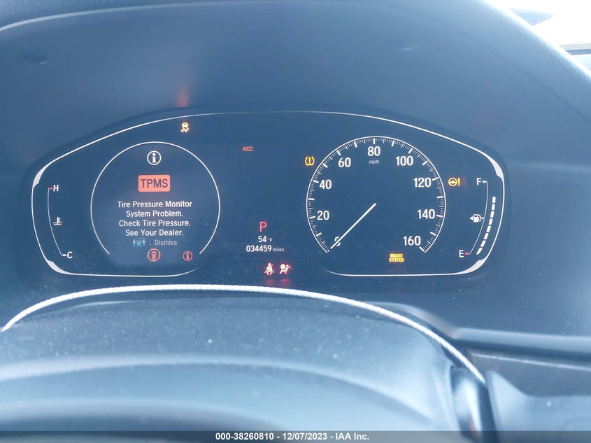 VIN 1HGCV2F90KA025799 2019 HONDA ACCORD TOURING 2.0T