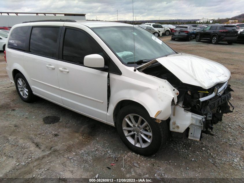 2013 DODGE GRAND CARAVAN SXT - 2C4RDGCG0DR599507