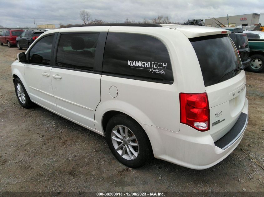 2013 DODGE GRAND CARAVAN SXT - 2C4RDGCG0DR599507
