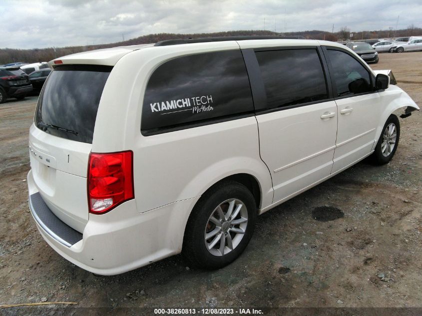 2013 DODGE GRAND CARAVAN SXT - 2C4RDGCG0DR599507
