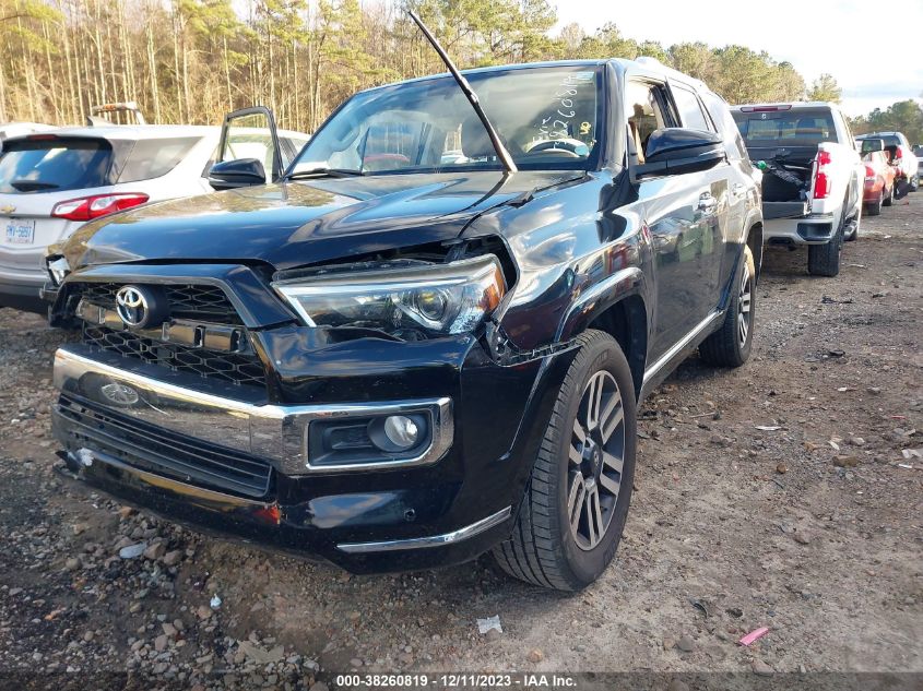 2016 TOYOTA 4RUNNER LIMITED - JTEZU5JR0G5127569