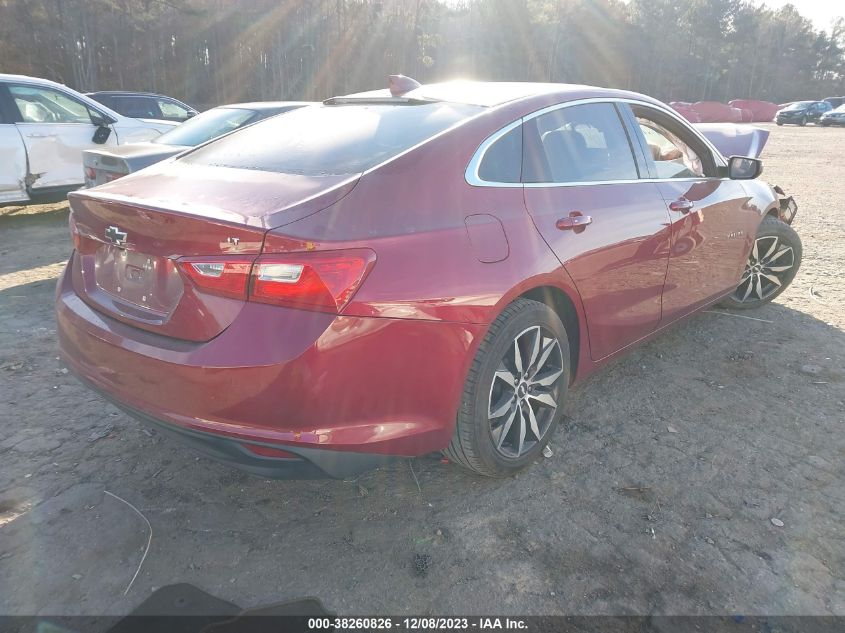 2018 CHEVROLET MALIBU LT - 1G1ZD5ST5JF154016
