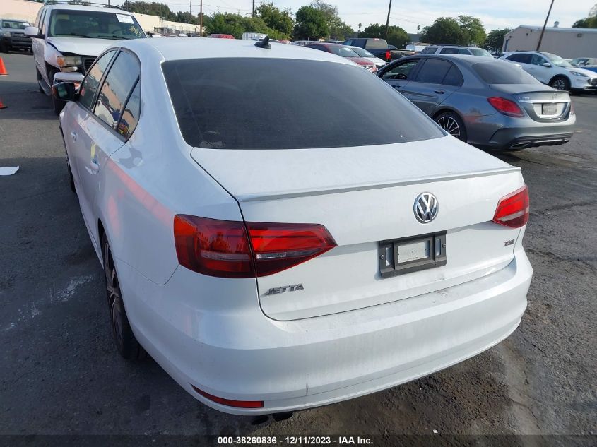 2016 VOLKSWAGEN JETTA 1.8T SPORT - 3VWD17AJ2GM249225