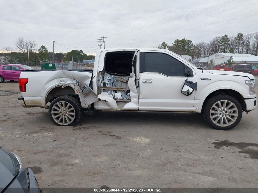 2019 FORD F-150 LIMITED - 1FTEW1EG9KFC23220