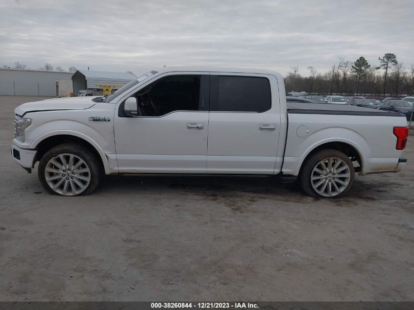 2019 FORD F-150 LIMITED - 1FTEW1EG9KFC23220