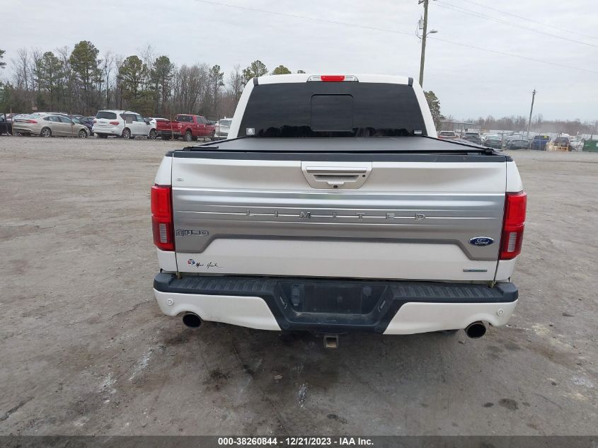 2019 FORD F-150 LIMITED - 1FTEW1EG9KFC23220