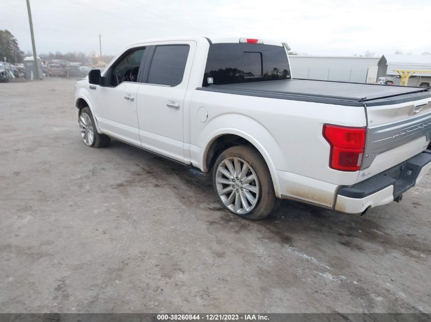 2019 FORD F-150 LIMITED - 1FTEW1EG9KFC23220