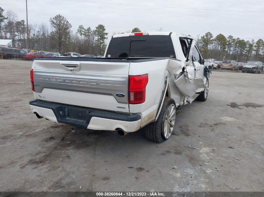 2019 FORD F-150 LIMITED - 1FTEW1EG9KFC23220