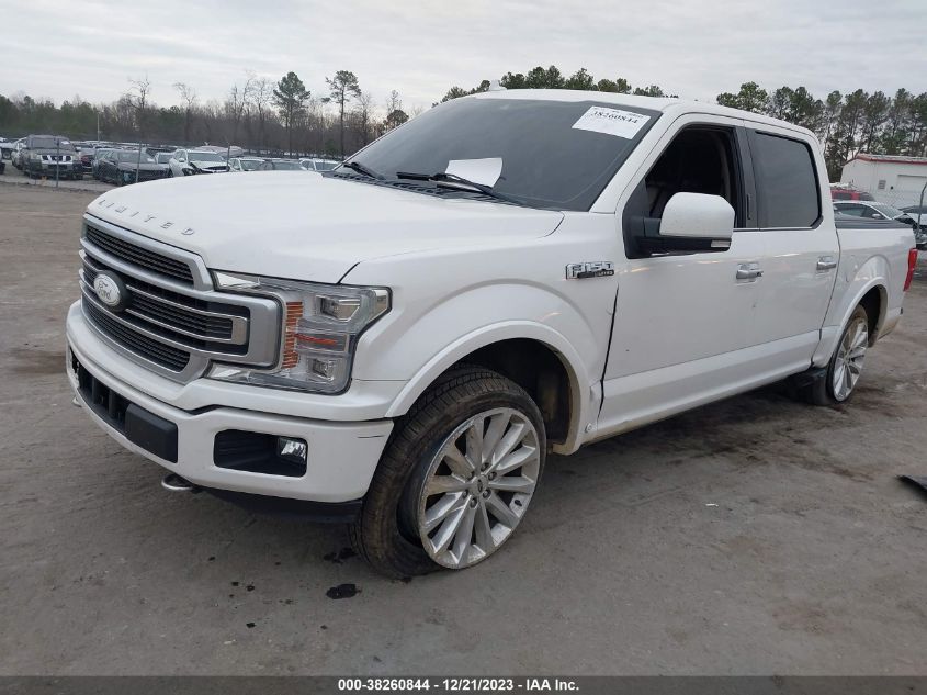 2019 FORD F-150 LIMITED - 1FTEW1EG9KFC23220