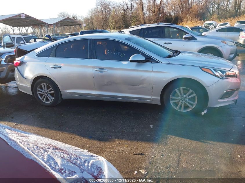 2015 HYUNDAI SONATA SE - 5NPE24AFXFH217755