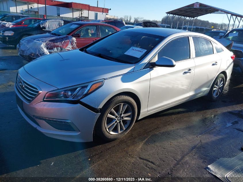 2015 HYUNDAI SONATA SE - 5NPE24AFXFH217755