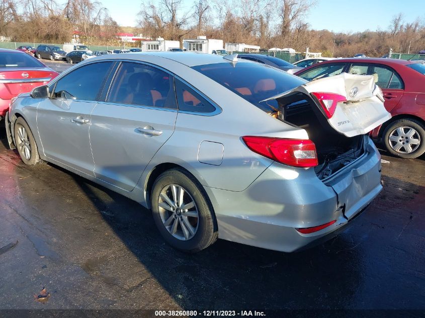 2015 HYUNDAI SONATA SE - 5NPE24AFXFH217755