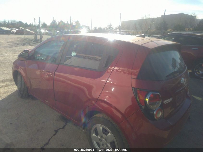 2014 CHEVROLET SONIC LS - 1G1JA6SH8E4101254
