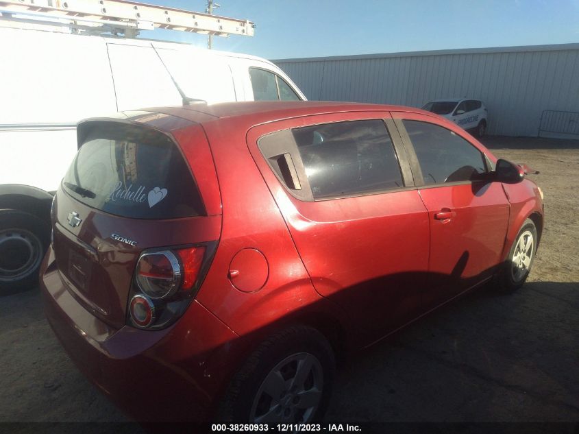 2014 CHEVROLET SONIC LS - 1G1JA6SH8E4101254