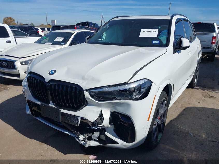 VIN 5UXCR4C01N9J66552 2022 BMW X5 SDRIVE 40I