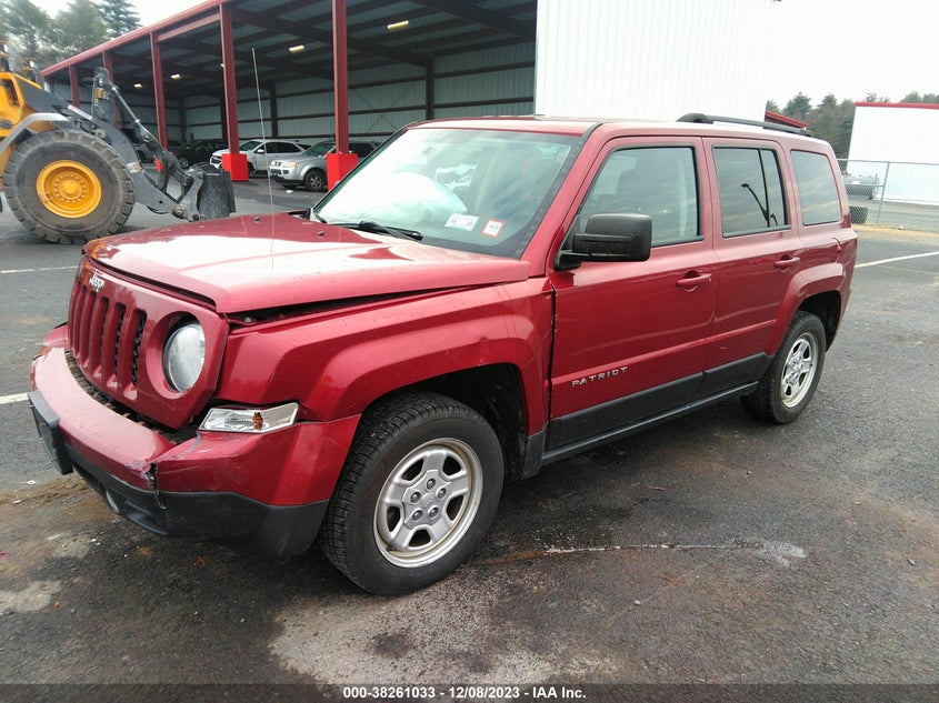 VIN 1C4NJPBA4HD116680 2017 JEEP PATRIOT SPORT