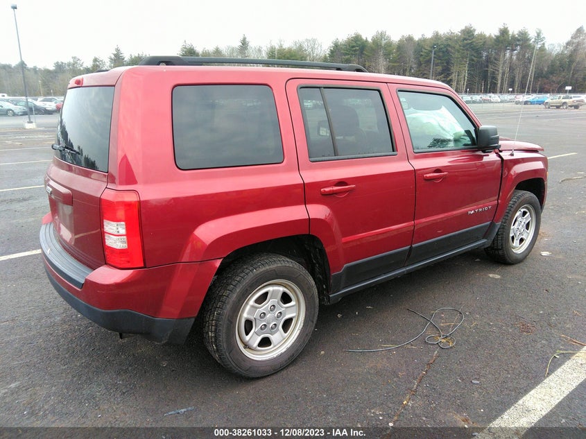 VIN 1C4NJPBA4HD116680 2017 JEEP PATRIOT SPORT