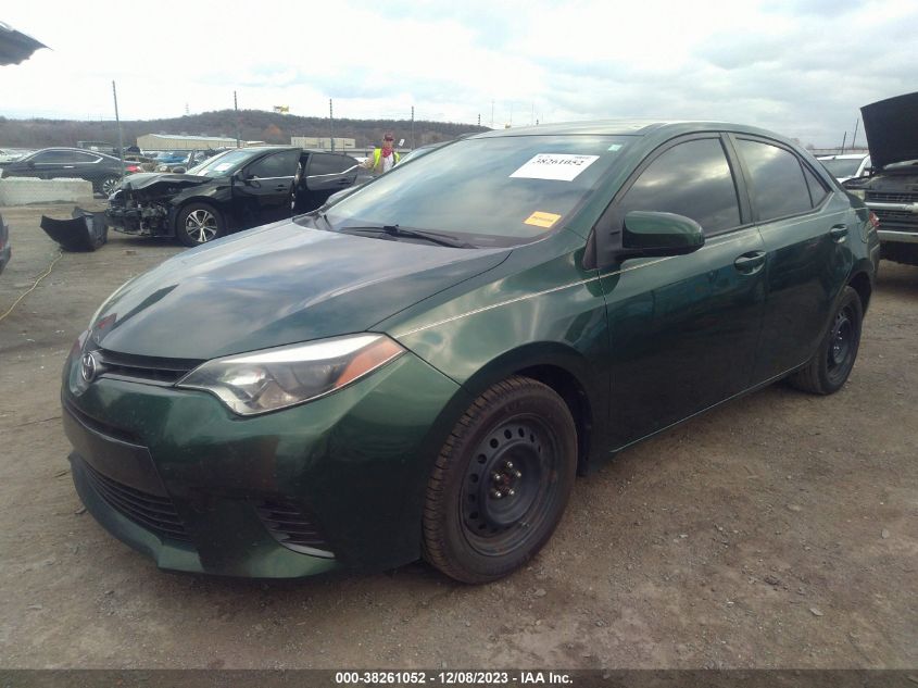 2016 TOYOTA COROLLA LE - 2T1BURHE7GC560664