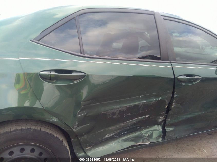 2016 TOYOTA COROLLA LE - 2T1BURHE7GC560664