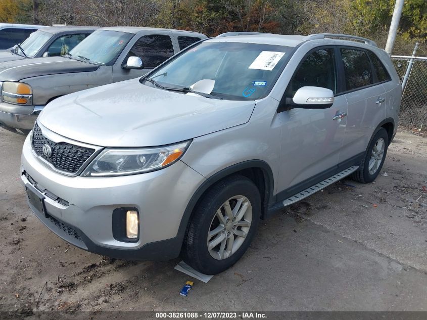 2014 KIA SORENTO LX - 5XYKT4A65EG512798