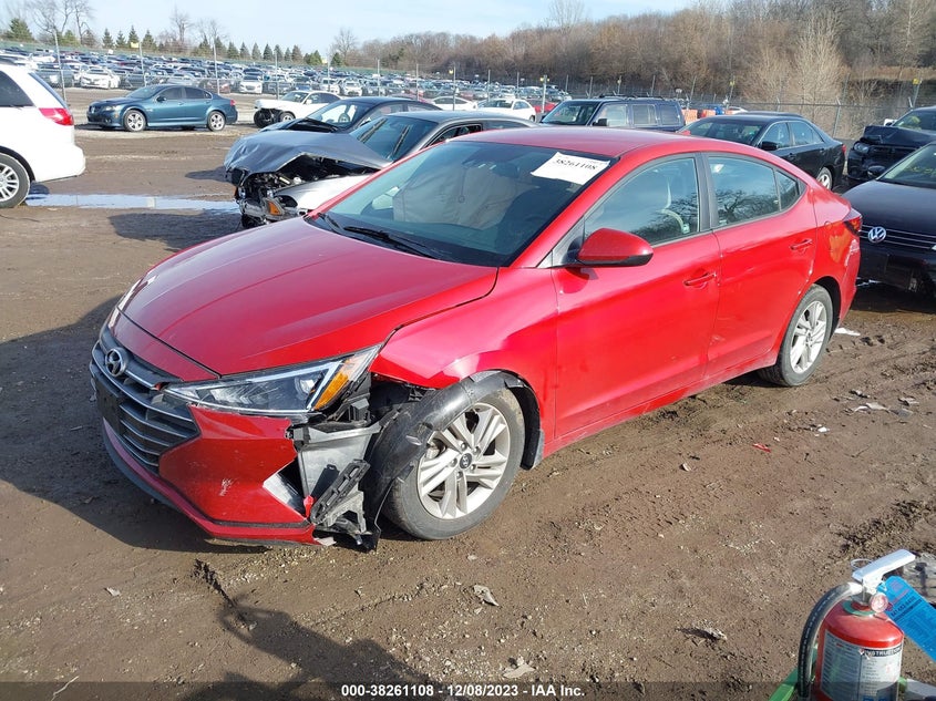 VIN 5NPD84LF8LH516115 2020 HYUNDAI ELANTRA SEL