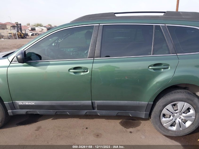 2013 SUBARU OUTBACK 2.5I - 4S4BRBAC5D3291646