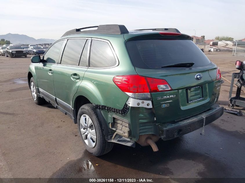 2013 SUBARU OUTBACK 2.5I - 4S4BRBAC5D3291646