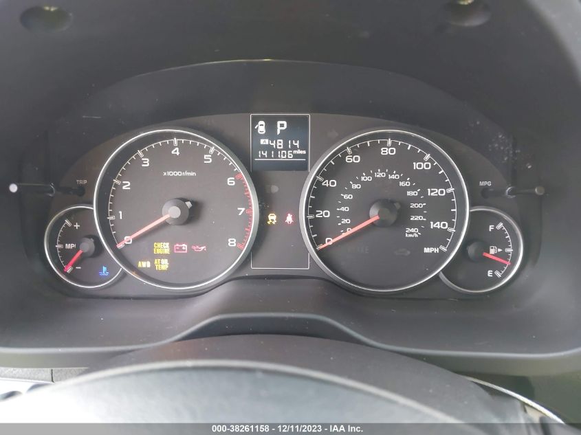 2013 SUBARU OUTBACK 2.5I - 4S4BRBAC5D3291646