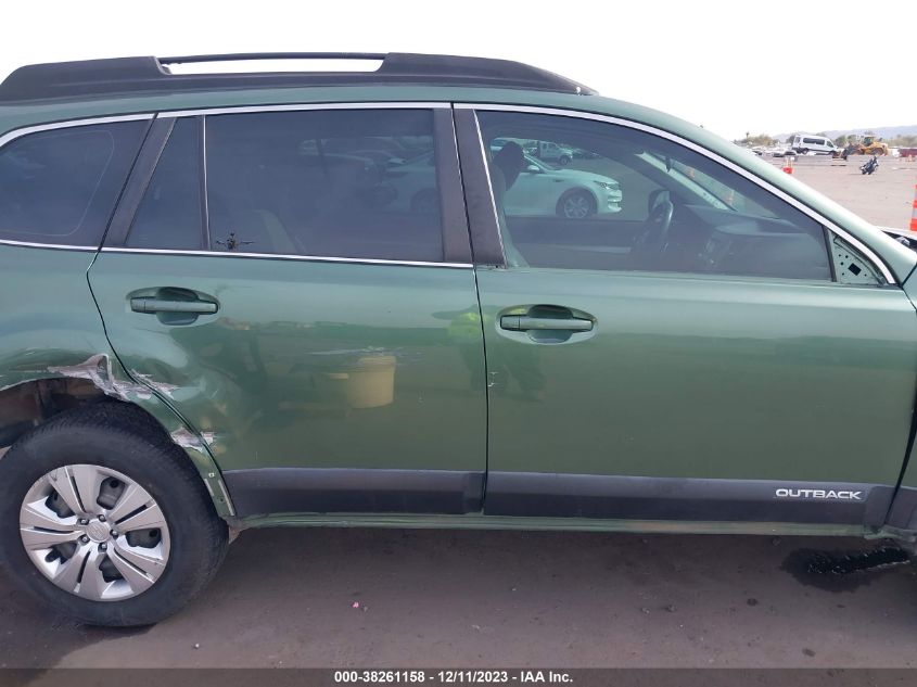 2013 SUBARU OUTBACK 2.5I - 4S4BRBAC5D3291646