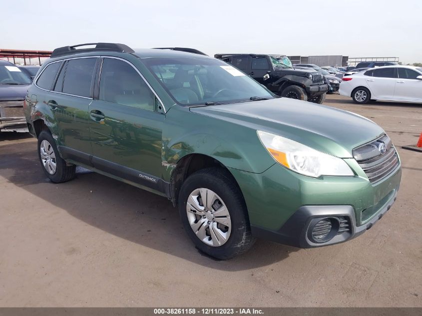 2013 SUBARU OUTBACK 2.5I - 4S4BRBAC5D3291646