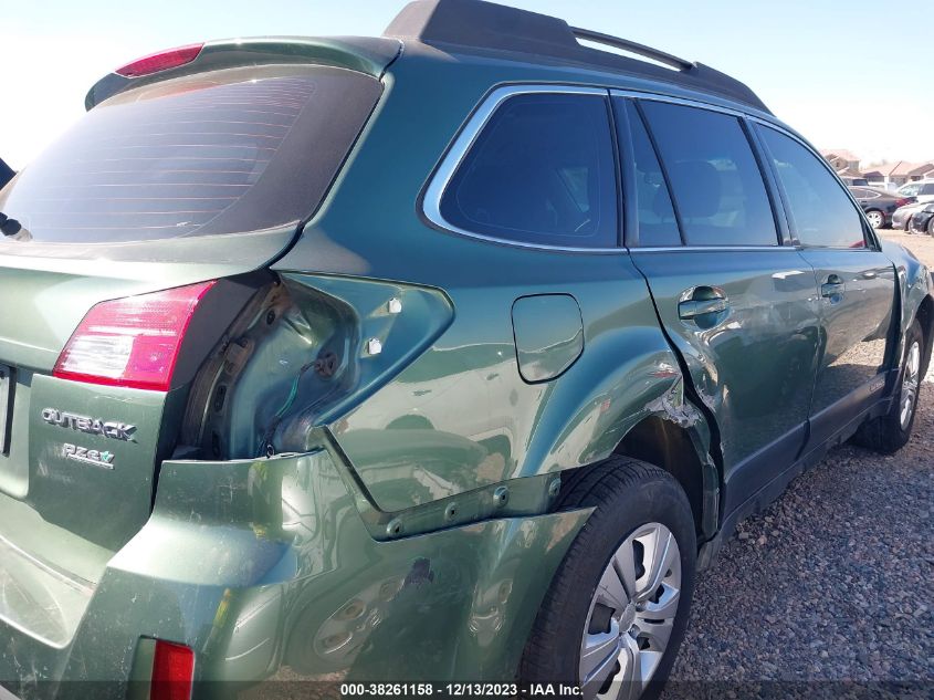 2013 SUBARU OUTBACK 2.5I - 4S4BRBAC5D3291646